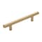 Hickory Hardware Bar Pulls Collection Pull 3-3/4 Inch 96mm Center to Center Champagne Bronze Finish HH075594-CBZ - alternate 1